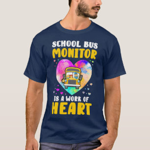 School Bus Monitor Itx27s een werk van hartwaterco T-shirt