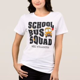 School Bus Squad Tri-Blend Shirt