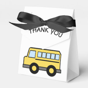 School Bus Verjaardag Bedankdoosjes