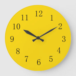 School Bus Yellow Kitchen Wall Clock Ronde Klok