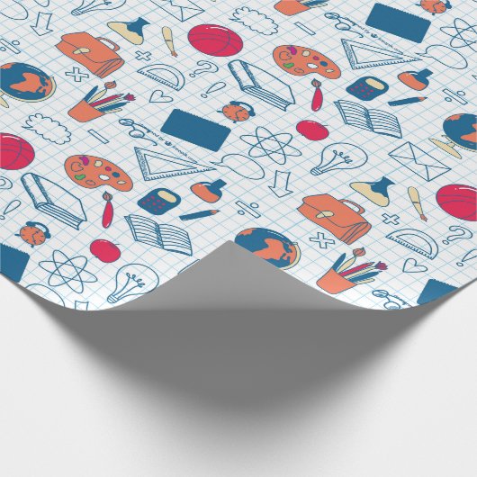 School Cadeaupapier (Hoek)