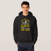 School Cafetaria personeel Chaos Coördinator Lunch Hoodie (Voorkant volledig)
