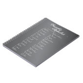 School Chalk Blackboard fonetisch alfabet Spelling Notitieboek (Linkerzijde)