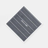 School Chalkboard Casual bruiloft Servet (Hoek)