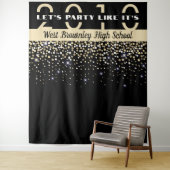 School Class Reunion Party Photobooth achtergrond Wandkleed (In situ)