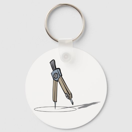 School Compass Sleutelhanger (Voorkant)