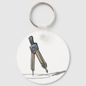 School Compass Sleutelhanger (Achterkant)