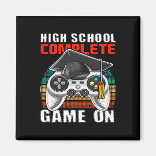 School Compleet Videogame Senior Afstuderen Gift Magneet