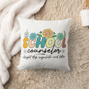 School Counselor Alright Stop Reguleren en luister Kussen