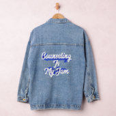 School Counselor Counseling Leraar Psycholoog M Denim Jacket (Hangar)