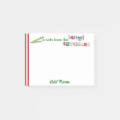 School Counselor Gepersonaliseerd Post-it® Note (Voorkant)