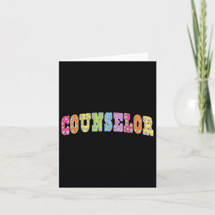 School Counselor Squad Docent Floral terug naar sc Kaart