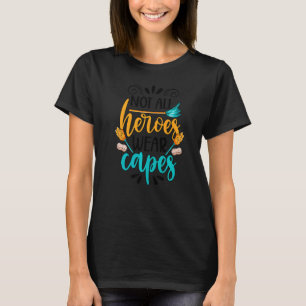 School Custodian Hero T-shirt
