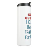 School Custodian I Clear the Trail for Learning Thermosbeker (Gedraaid links)