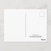 School Daze No 12 Briefkaart (Achterkant)