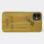 School Desk graffiti Case-Mate iPhone Case (Achterkant (horizontaal))