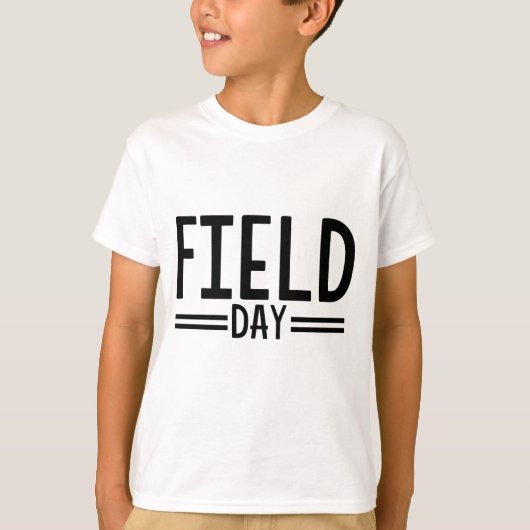 School Field Day T-shirt (Voorkant)