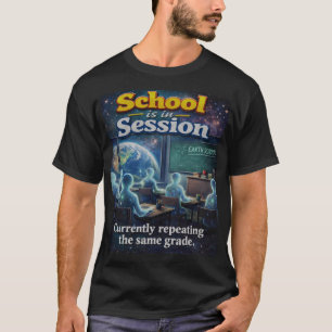 School Gaat Door T-shirt