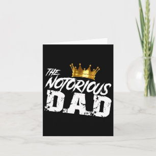 School Grappige Hip Hop Vaders Dag Notorious Papa Kaart