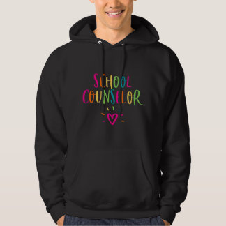School Guidance Counselor Appreciation Back To Sch Hoodie