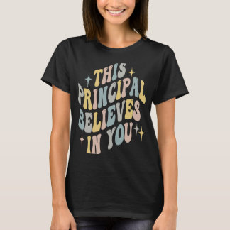 School Hoofd Mannen Vrouwen Basisschool T-shirt