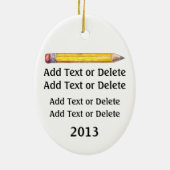 School House - SRF Keramisch Ornament (Achterkant)