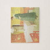 School Household, Dining Room Scene, pub. in 'Lass Legpuzzel (Verticaal)