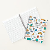 School Icons Custom Composition Notitieboek (Binnen)