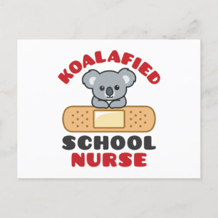 School in Koala Koalafied Briefkaart
