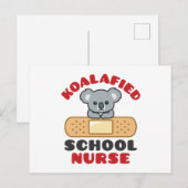 School in Koala Koalafied Briefkaart (Voorkant / Achterkant)