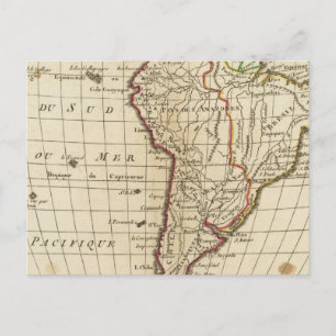 School in Zuid-Amerika Briefkaart
