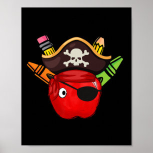 School Internationale Praat Als Een Piraat Dag Pir Poster