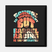 School is belangrijk, maar echt racen is belangrij magneet (Voorkant)