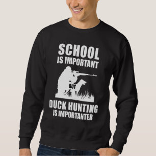 School is belangrijk maar eenden jagen is belangri trui