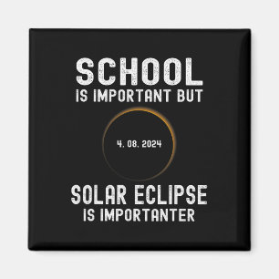 School is belangrijk, maar zonsverduistering is be magneet