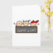 School is Cool Kaart (Gele Bloem)