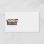 School is Cool Visitekaartje (Achterkant)