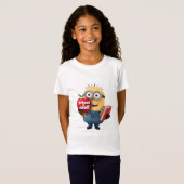 "School is een cool: Minion-Approved Learning Vibe T-shirt (Voorkant volledig)