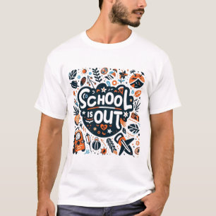 School Is Uit Speelgoed Voor Zomer Vakantie T-shirt