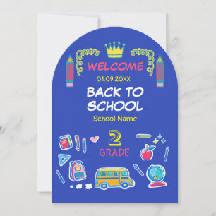 School is vet, laten we de tweede klas terug verov kaart