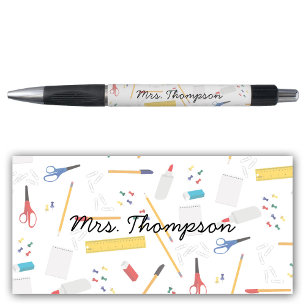 School Kantoor Crafts Levert Pattern Teacher Gift Pen
