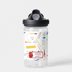 School Kantoor & Crafts Supplies Patroon Student Waterfles