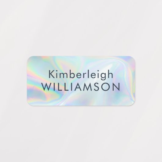 School Kinder iriserende Custom Labels (Design 1)