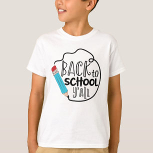 School Kinderen Hanes TAGLESS® T-Shirt