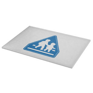 School Kinderkruising > Japans verkeersbord Snijplank
