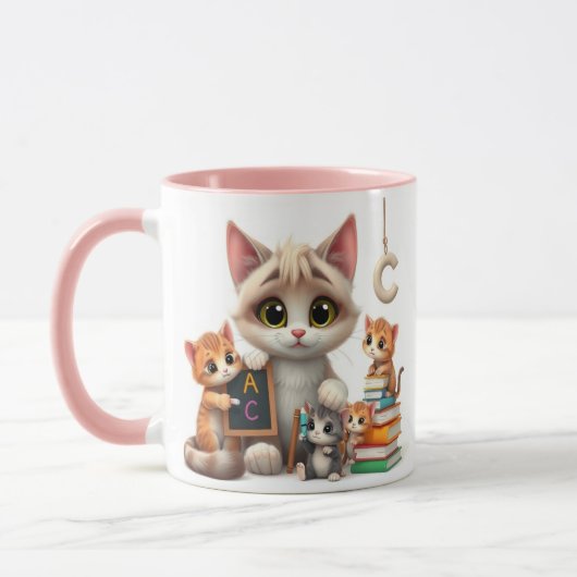 School Kittens Étude Buddy Mug (Gauche)