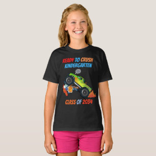 School, klaar om kinderen te kletsen t-shirt