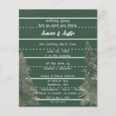 School krijtbord Casual bruiloft uitnodiging