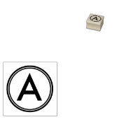 SCHOOL LERAAR GRADING ALFABETISCH 	RUBBERSTEMPEL (Gestempeld)