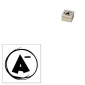 SCHOOL LERAAR GRADING ALFABETISCH 	RUBBERSTEMPEL (Gestempeld)